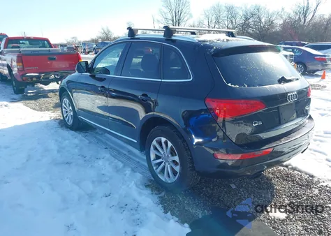 2013 Audi Q5 2.0T Premium z USA, uszkodzony, nr VIN WA1CFAFP9DA009005